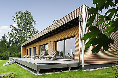 Moderner Bungalow von Bau-Fritz GmbH & Co. KG, seit 1896