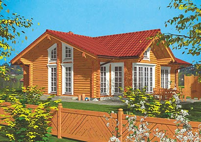 Bungalow Kastanja - HONKA Blockhaus GmbH
