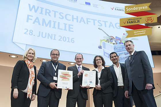 FingerHaus ist Deutschlands familienfreundlichstes Unternehmen in der Kategorie Väterfreundliche Personalpolitik. Foto: FingerHaus