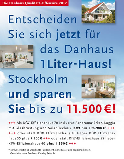 Die Danhaus Qualitäts-Offensive 2012