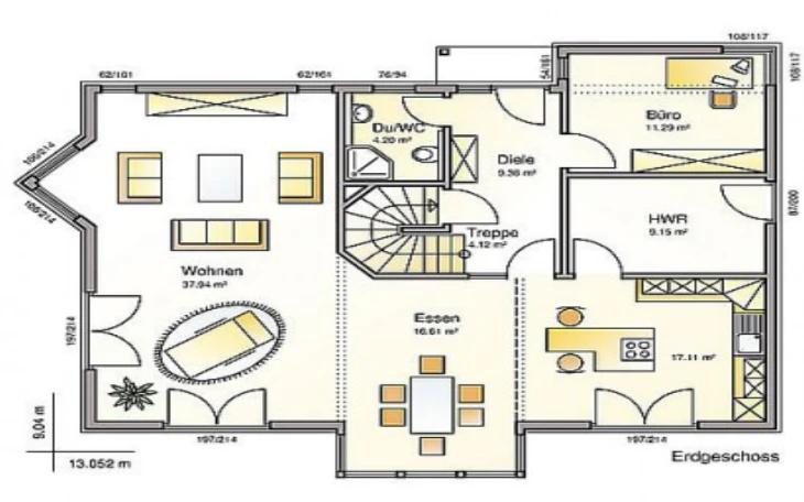 Albert-Haus - Musterhaus Speziale Exclusiv Erdgeschoss