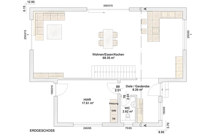 Albert-Haus - Musterhaus Garitz Erdgeschoss