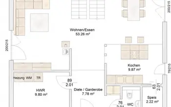 Grundriss Familienhaus Sennfeld von Albert-Haus
