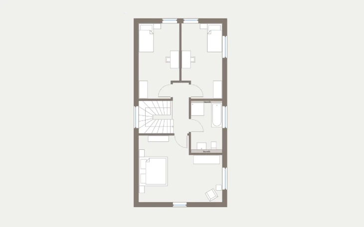 allkauf haus - Musterhaus Cityline 1 Dachgeschoss