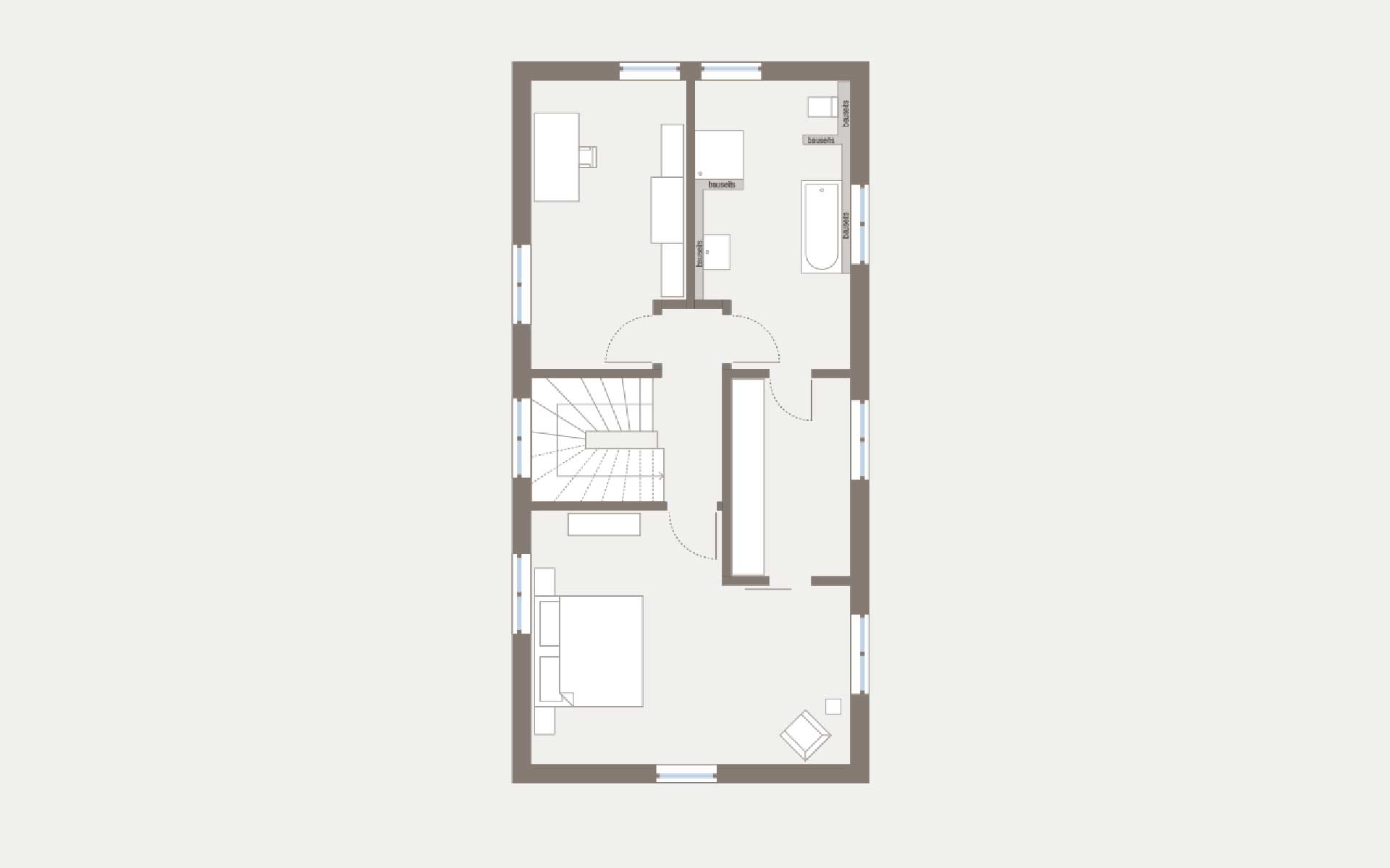 Obergeschoss Cityline 2 von allkauf haus GmbH