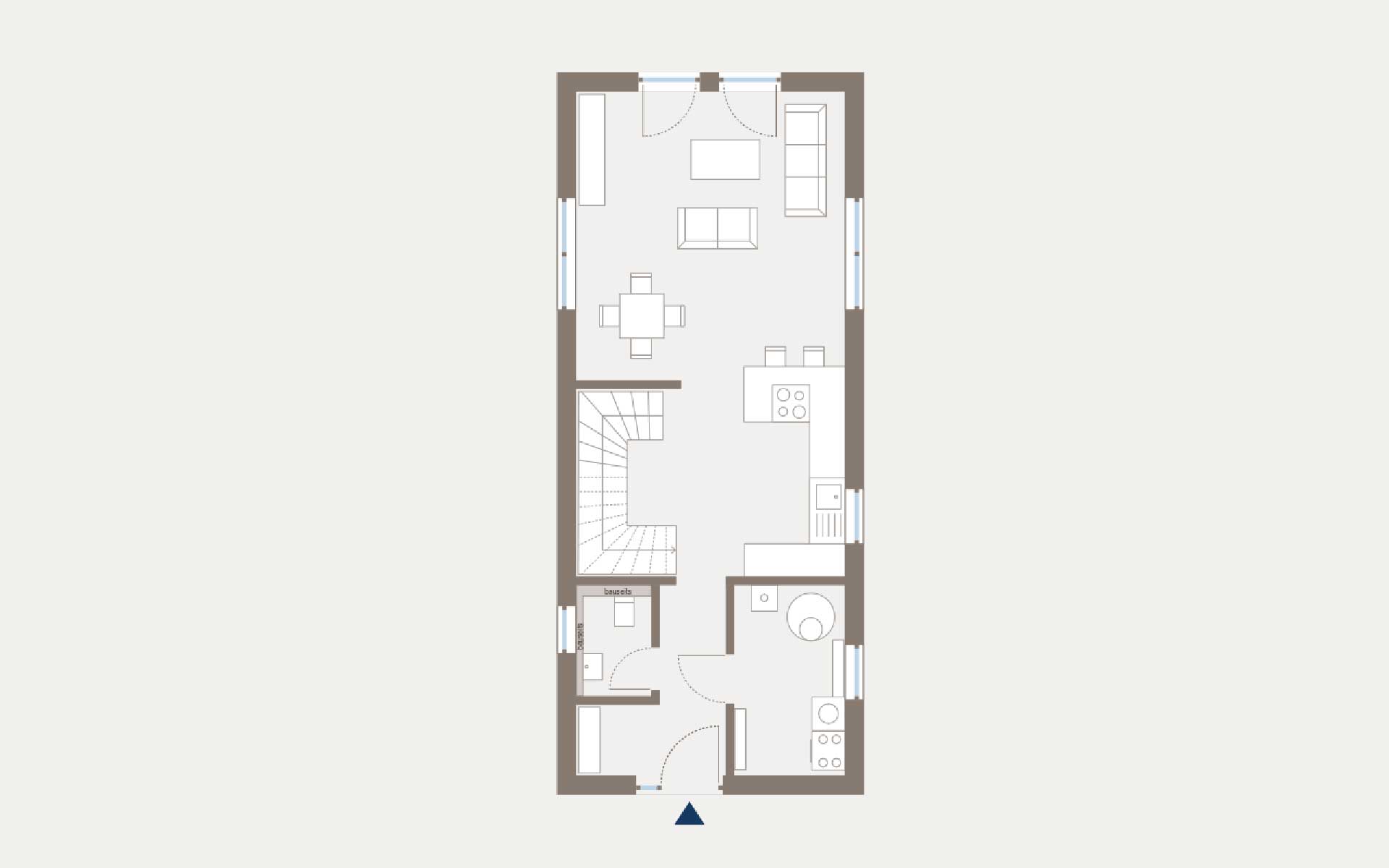Erdgeschoss Cityline 3 von allkauf haus GmbH
