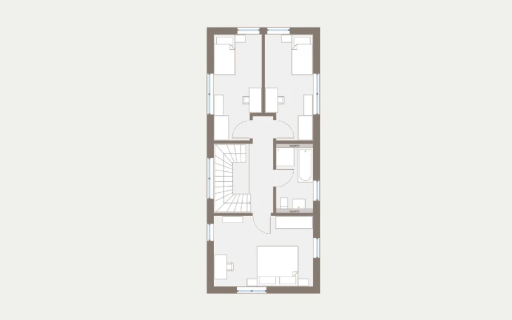 allkauf haus - Musterhaus Cityline 3 Dachgeschoss