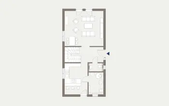 Grundriss Zeltdach CityVilla 1 von allkauf haus