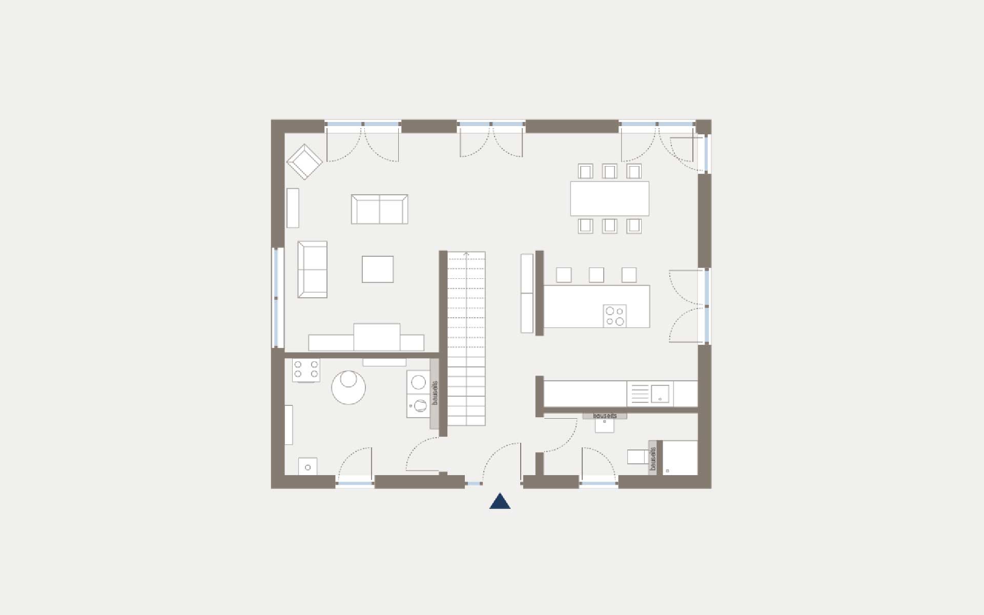 Erdgeschoss CityVilla 6 von allkauf haus GmbH