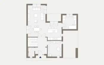 Grundriss Kubushaus Cult 1 V2 von allkauf haus