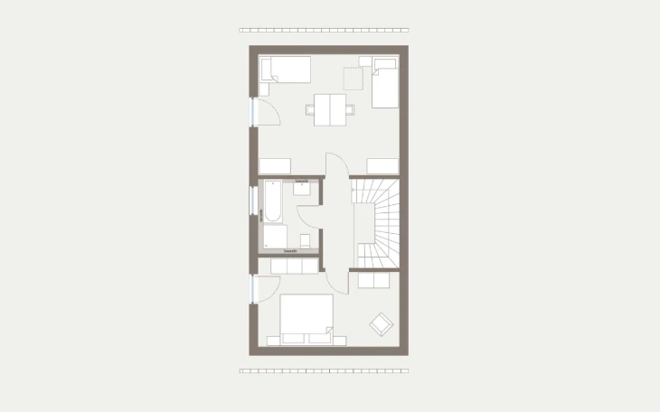 allkauf haus - Musterhaus Double 1 Dachgeschoss