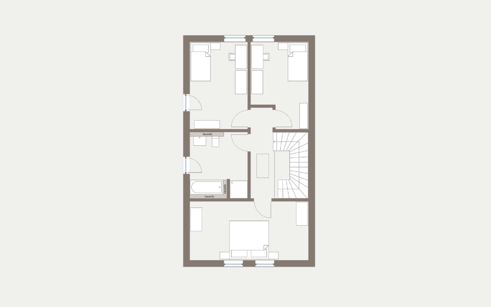 Dachgeschoss Double 7 von allkauf haus GmbH