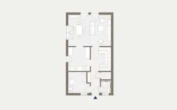 Grundriss Familienhaus Double 7 von allkauf haus