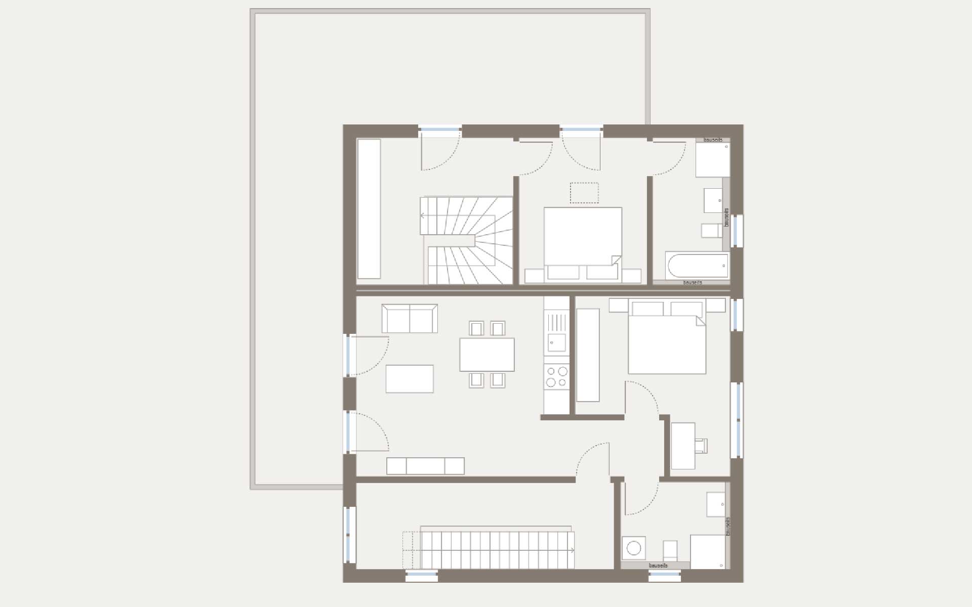 Obergeschoss Generation 15 von allkauf haus GmbH