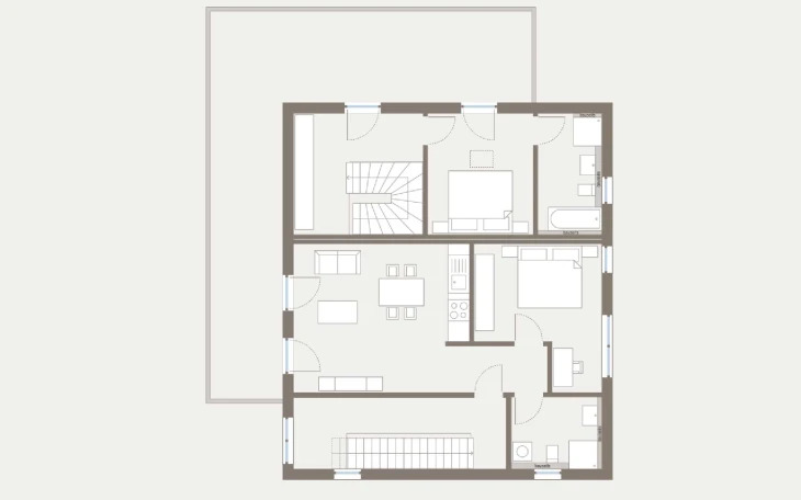 allkauf haus - Musterhaus Generation 15 Obergeschoss