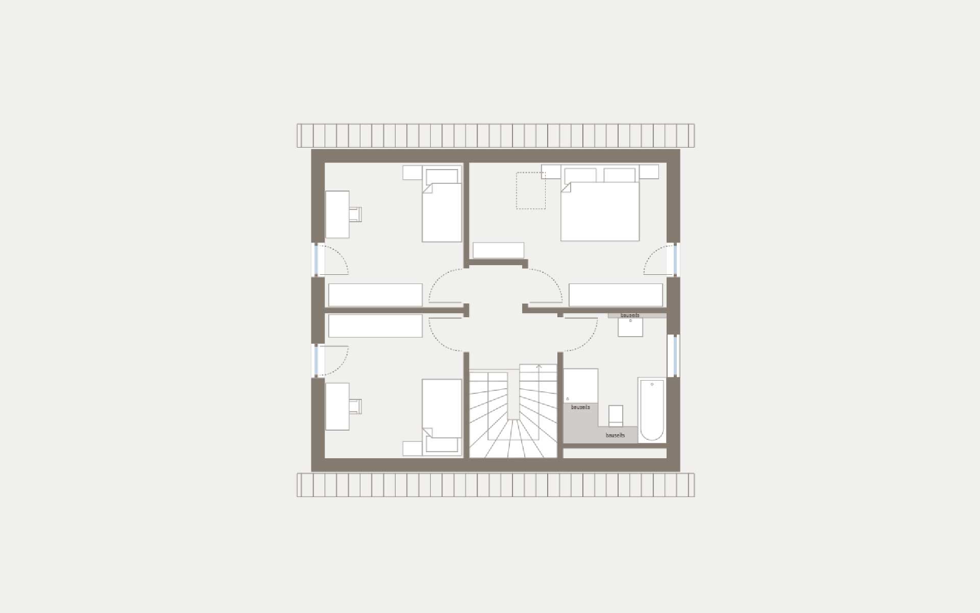 Dachgeschoss Life 1 V1 von allkauf haus GmbH