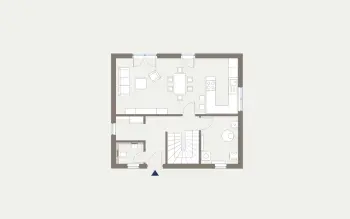 Grundriss Familienhaus Life 1 V1 von allkauf haus