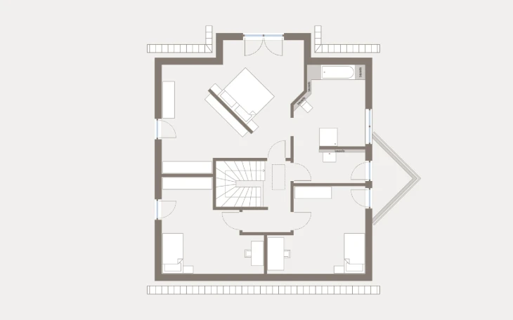 allkauf haus - Musterhaus Life 10 V1 Dachgeschoss