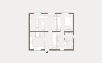 Grundriss Familienhaus Life 12 V1 von allkauf haus