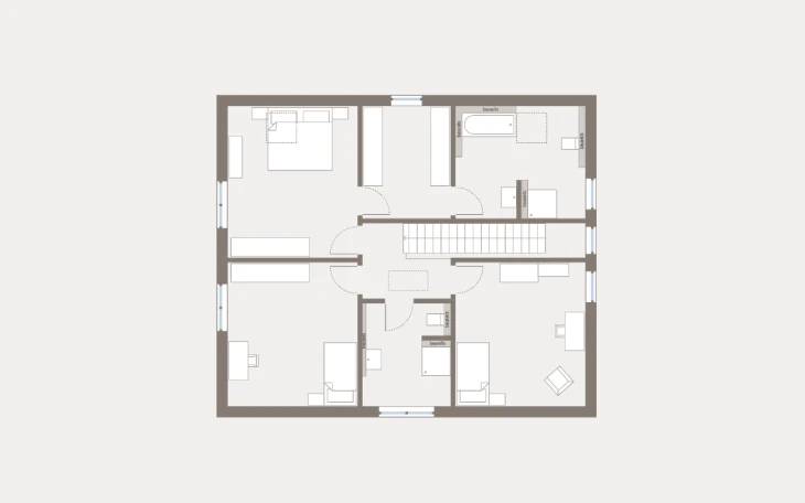 allkauf haus - Musterhaus Life 12 V2 Dachgeschoss