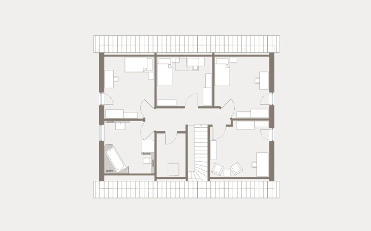 allkauf haus - Musterhaus Life 12 Dachgeschoss