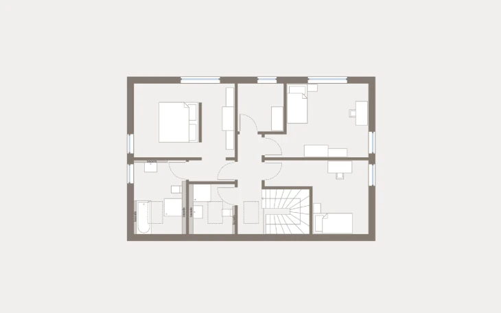 allkauf haus - Musterhaus Life 14 V1 Dachgeschoss