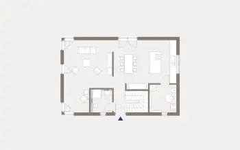 Grundriss Familienhaus Life 14 V1 von allkauf haus