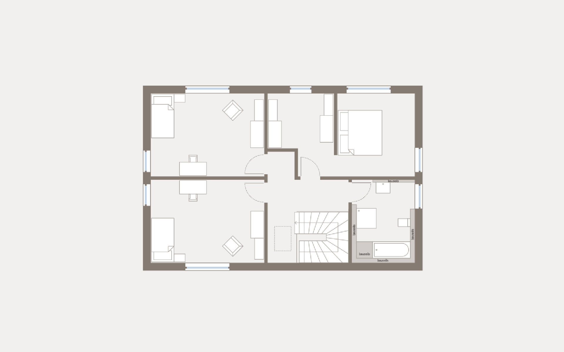 Dachgeschoss Life 14 V2 von allkauf haus GmbH