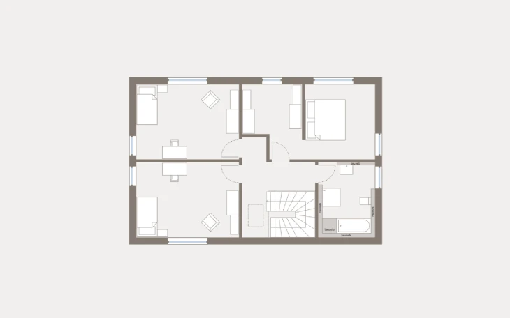 allkauf haus - Musterhaus Life 14 V2 Dachgeschoss