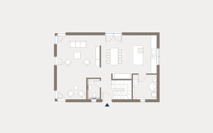 allkauf haus - Musterhaus Life 14 V2 Erdgeschoss