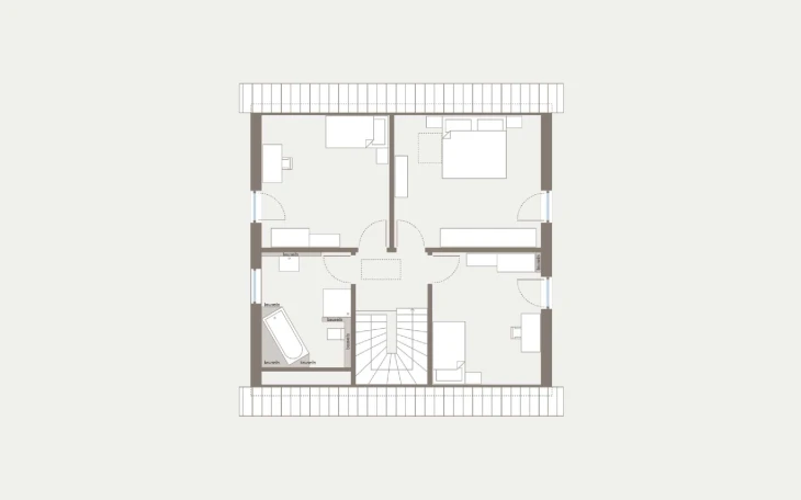 allkauf haus - Musterhaus Life 5 Dachgeschoss