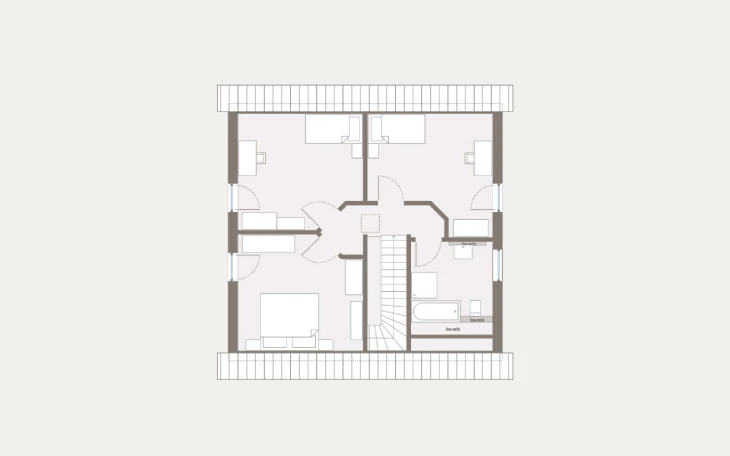 allkauf haus - Musterhaus Life 6 Dachgeschoss