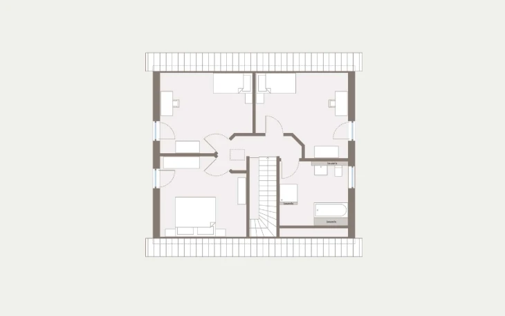 allkauf haus - Musterhaus Life 7 V1 Dachgeschoss