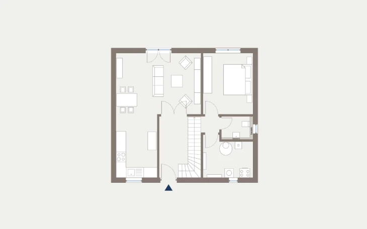 allkauf haus - Musterhaus Life 7 V1 Erdgeschoss