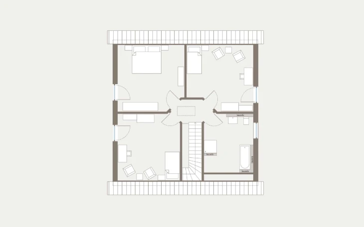 allkauf haus - Musterhaus Life 9 V1 Dachgeschoss