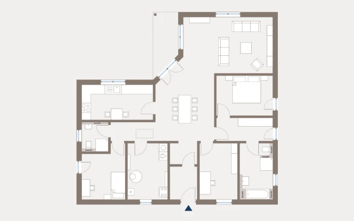 allkauf haus - Musterhaus Lifetime 5 Erdgeschoss