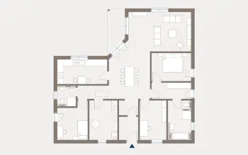 Grundriss Walmdach Lifetime 5 von allkauf haus