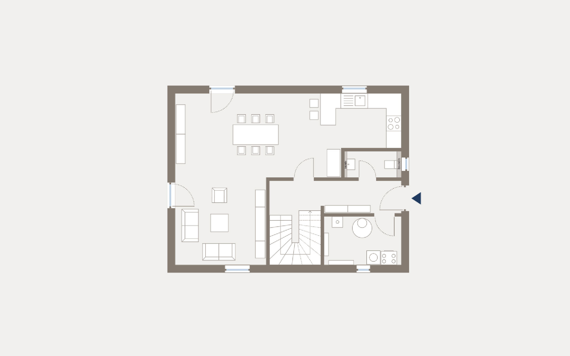 Erdgeschoss Newline 4 von allkauf haus GmbH
