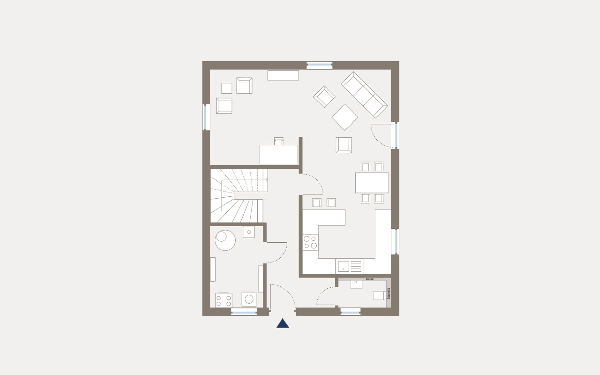 Erdgeschoss Newline 8 von allkauf haus GmbH