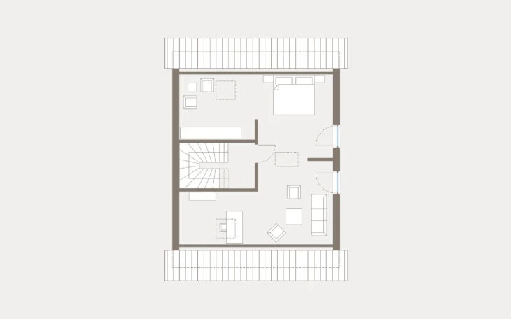 allkauf haus - Musterhaus Newline 8 Dachgeschoss