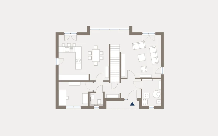 allkauf haus - Musterhaus Tendline S1 Erdgeschoss