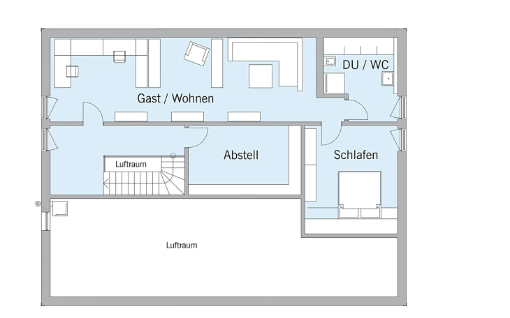 Baufritz - Musterhaus Schweiger Dachgeschoss