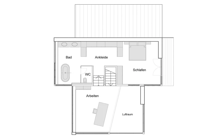 Baufritz - Musterhaus Eliasch Dachgeschoss