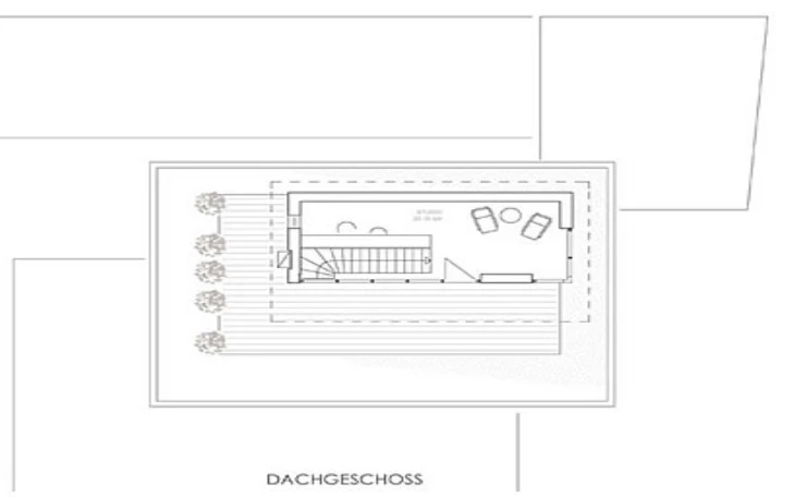 Baufritz - Musterhaus Modern Living Dachgeschoss