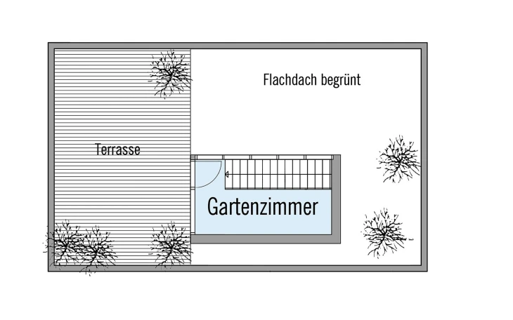 Baufritz - Musterhaus Wiesenhütter Dachgeschoss