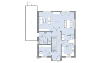 Grundriss Walmdach Adler von BAUMEISTER-HAUS