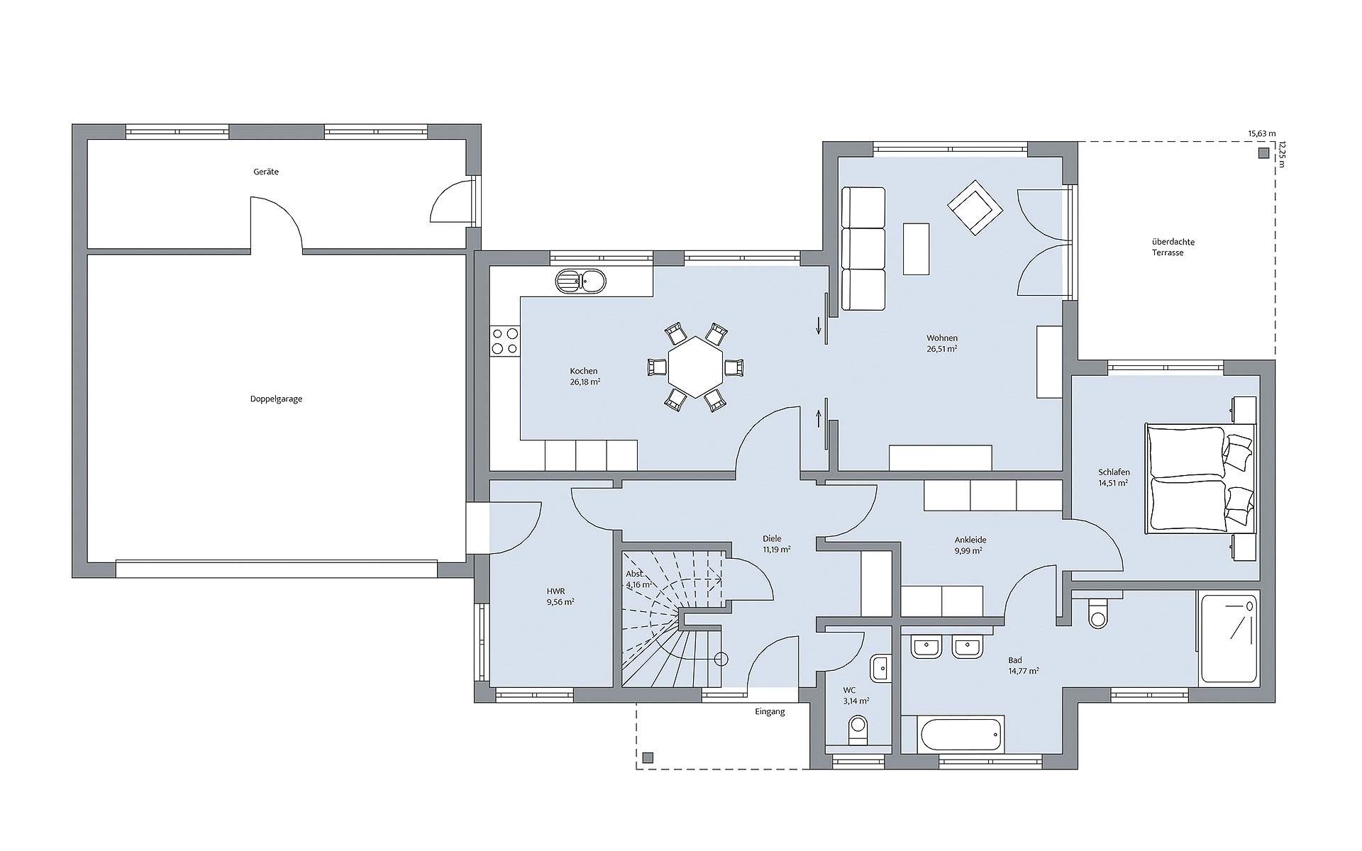 Erdgeschoss Elberfeld von BAUMEISTER-HAUS Kooperation e.V.