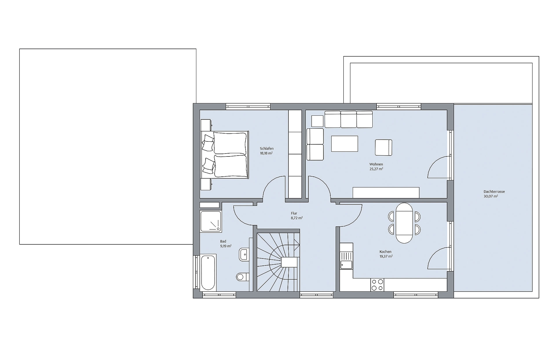 Obergeschoss Elberfeld von BAUMEISTER-HAUS Kooperation e.V.