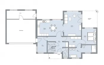 Grundriss Familienhaus Elberfeld von BAUMEISTER-HAUS