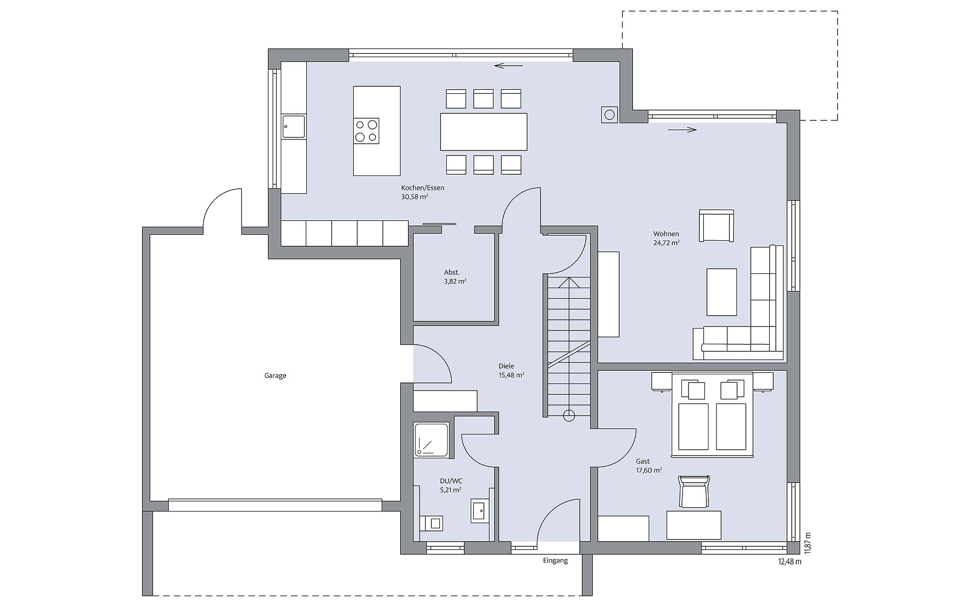 Erdgeschoss Gerlach von BAUMEISTER-HAUS Kooperation e.V.